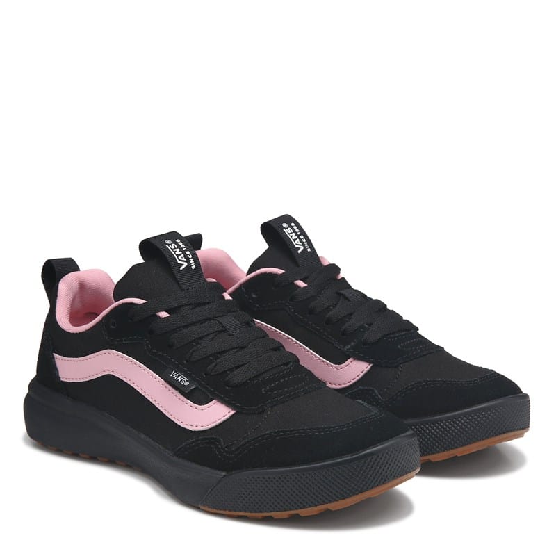 Vans Women's Range Exp Skate Shoes (Black/Pink) - Size 9.5 M