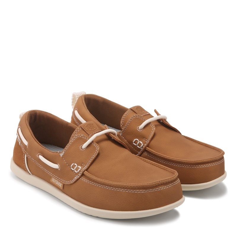 Heydude Women's Harbor Breeze Lo Classic Slip On Shoes (Brown) - Size 7.0 M