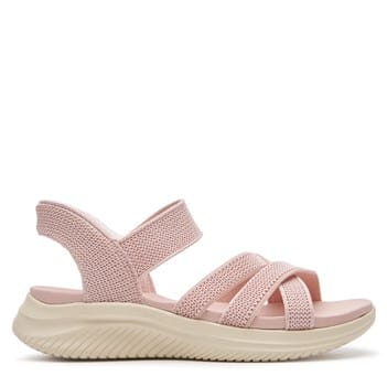 Skechers Women's Slip-ins Ultra Flex 3.0 Knit Sandal | Famous Footwear