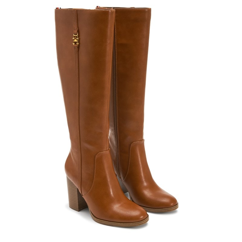 Tommy Hilfiger Women's Ursy Knee High Dress Boots (Tan) - Size 9.5 M