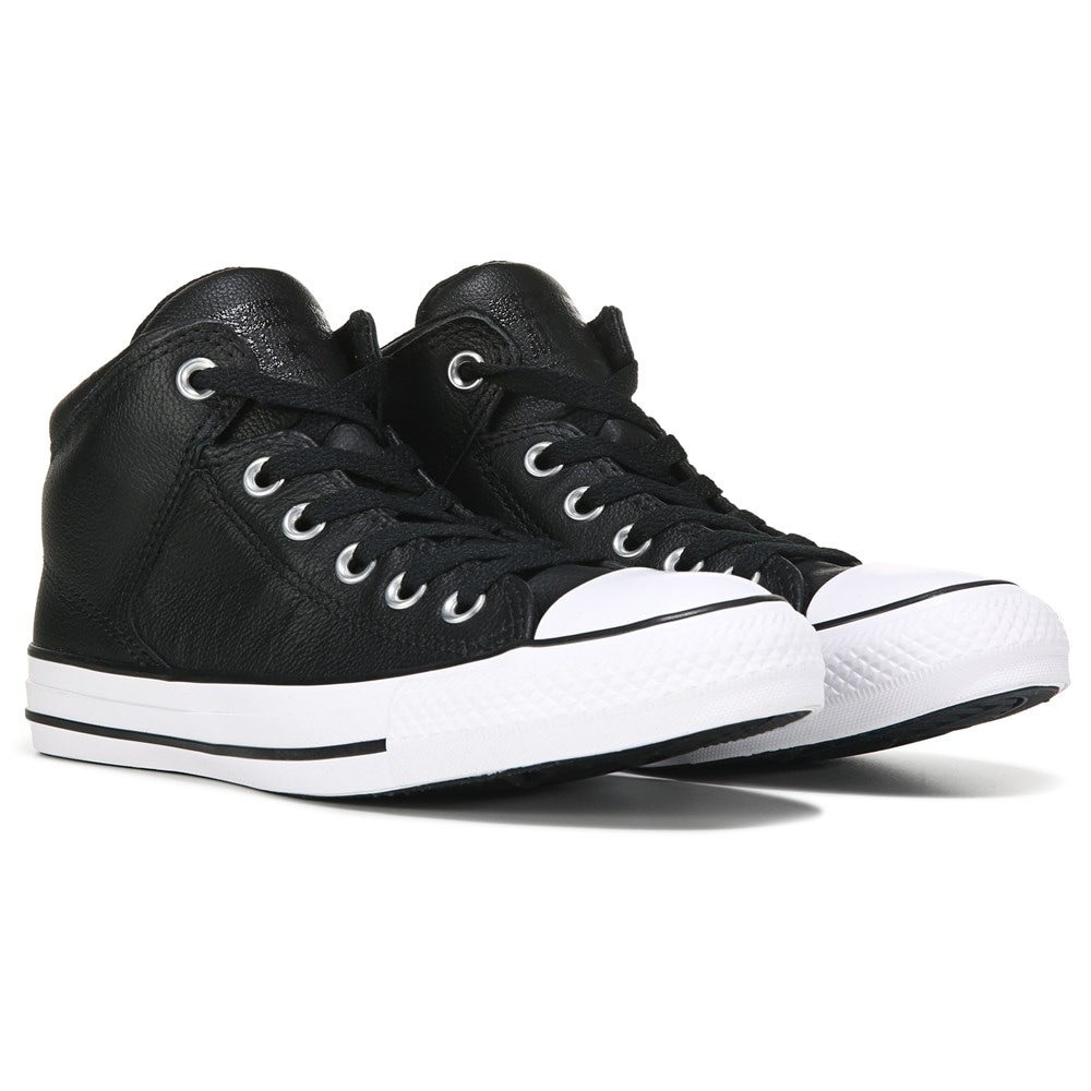 Converse high street leather sale