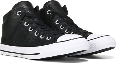 converse leather high tops mens