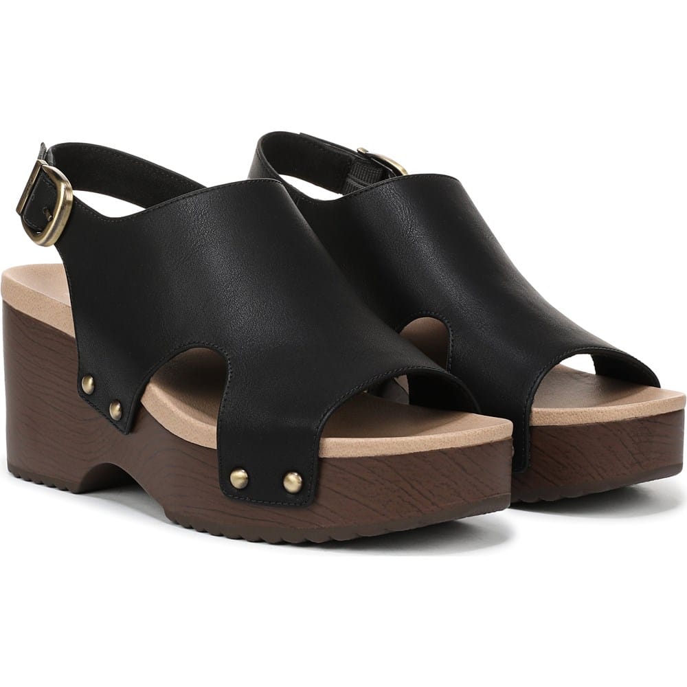Dr. Scholl's Women's Wrenlee Platform Block Heel Sandal | Famous