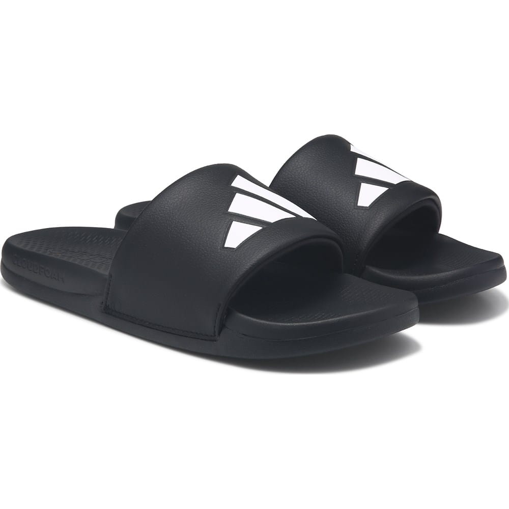 Men\'s Black Adilette Slide Sandals Size 10 Mens - Casual Pool & Beach Slides Adidas Adilette Comfort Slide Sandals Mens Size 10 Black  main image 2