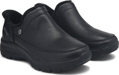 Women's Slip-ins Easy Going Modern Whisper Slip On - Black Leather