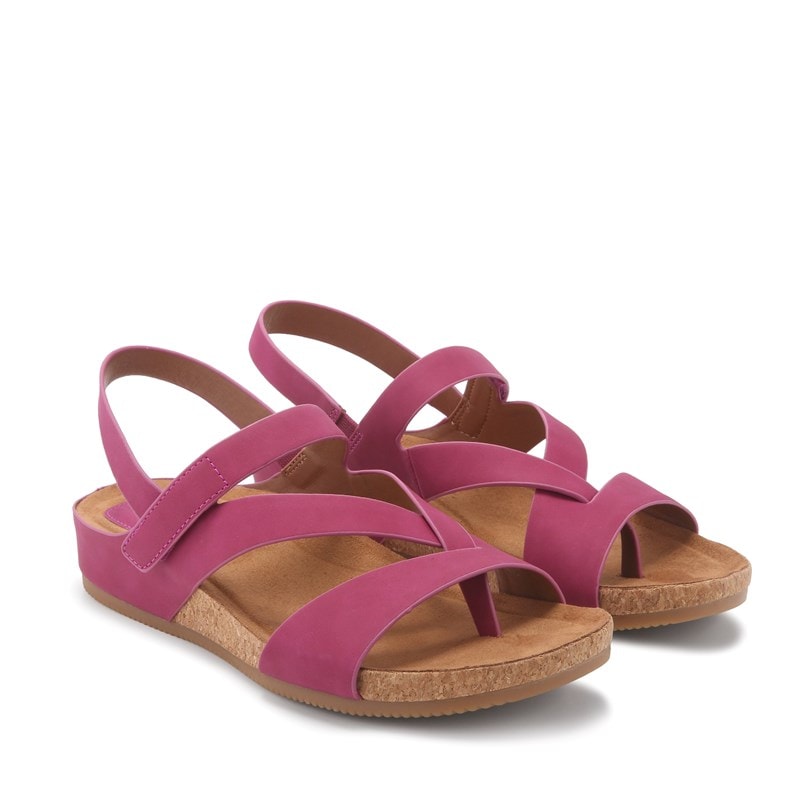 Eurosoft Women's Gianetta Footbed Sandals (Magenta) - Size 10.0 M