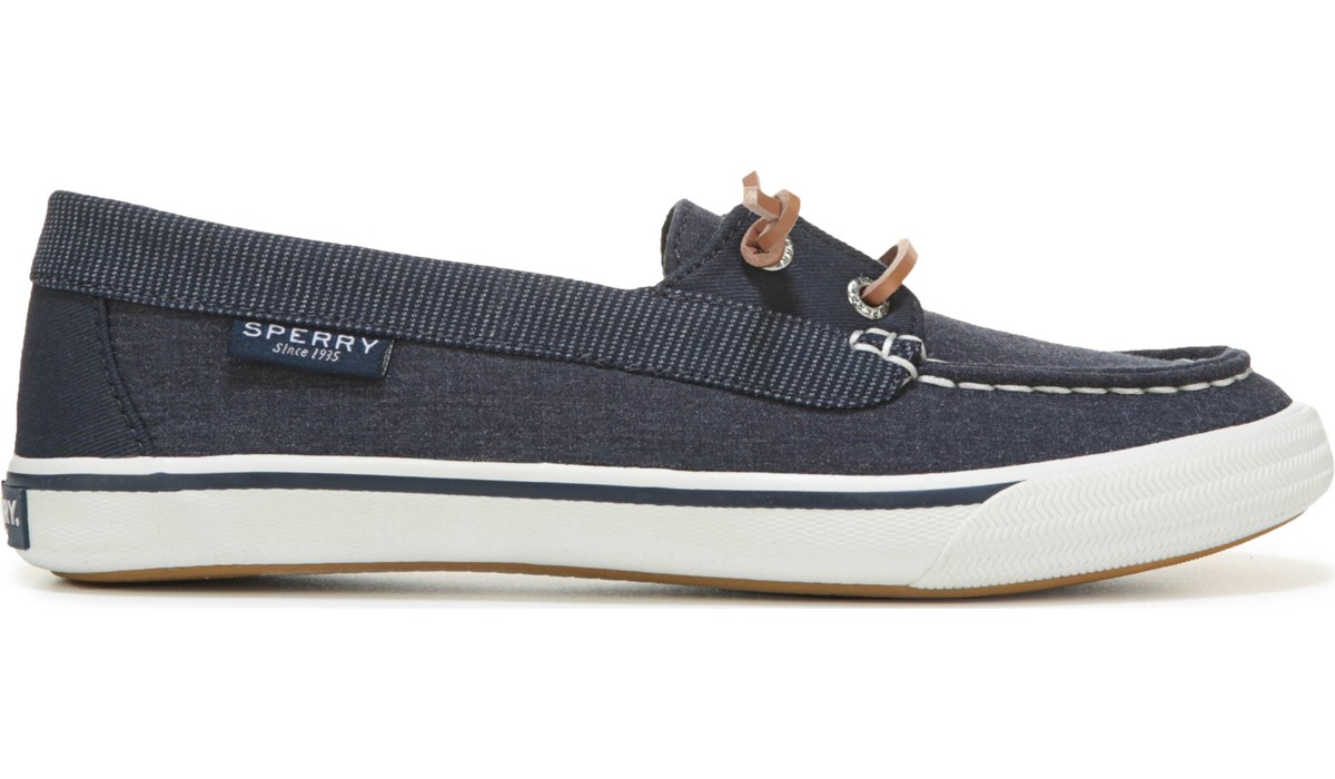sperry women's lounge away canvas sneaker