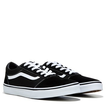 black and white vans grade school