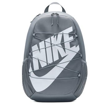 nike backpack grey Heritage Smoke Grey/White Long Beach Skate Co loop closure houses the Storm Nike 3 Brand Deluxe Backpack