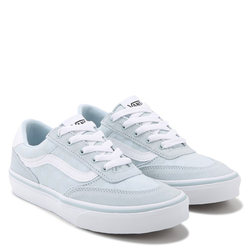 Vans Kids' Brooklyn Low Top Sneaker Little Kid Shoes (Blue/White) - Size 11.0 M