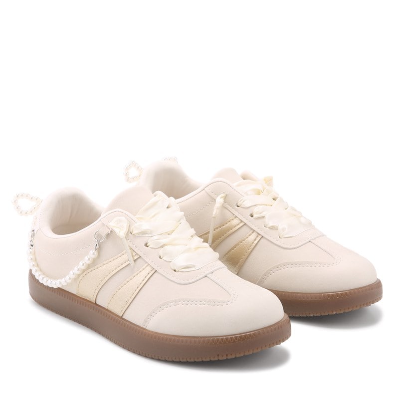 Jellypop Kids' Monelii Sneaker Little/Big Kid Shoes (White Shoelewry) - Size 12.0 M