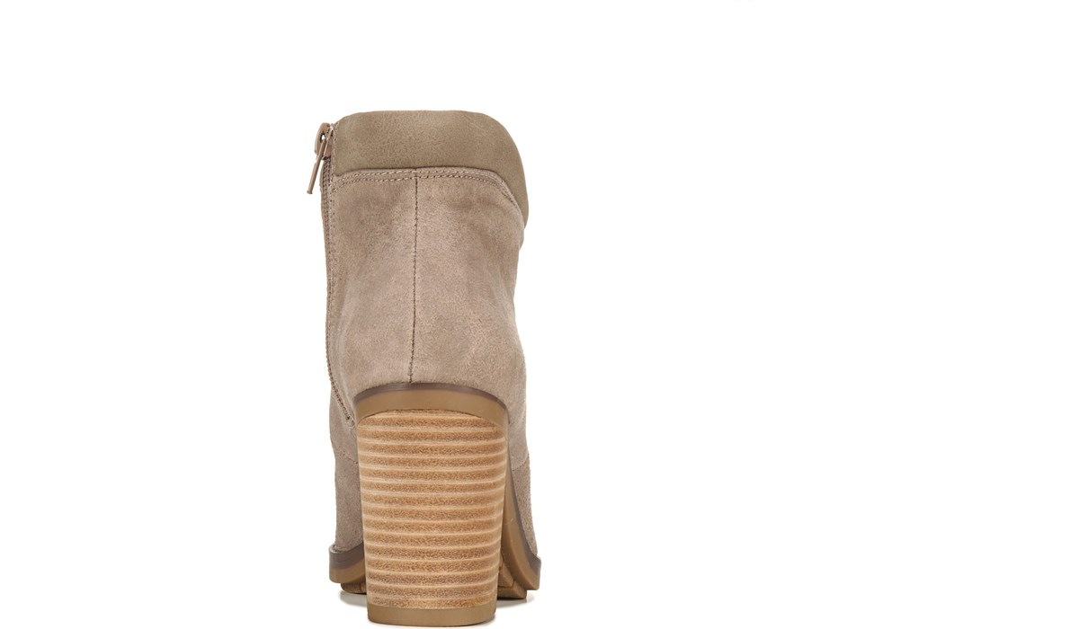 block heel hiker booties