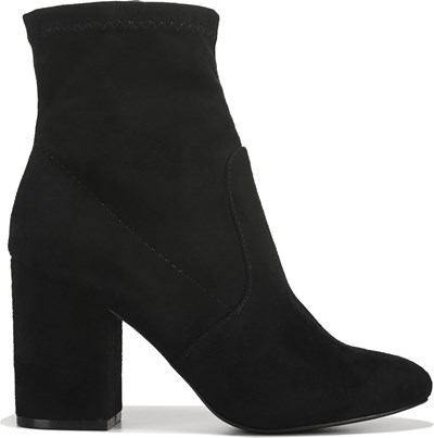 2 inch block heel booties