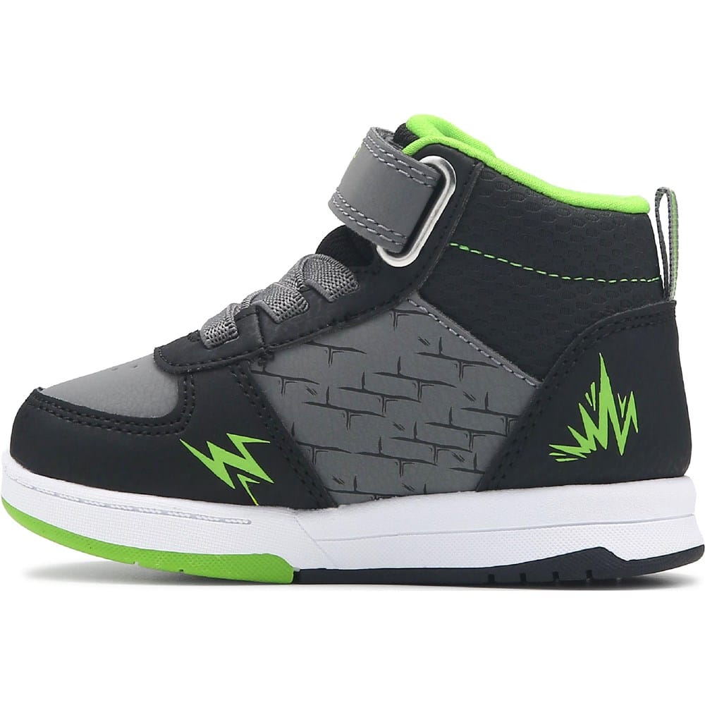 Teenage Mutant Ninja Turtles Kids' TMNT Light Up Hi Top Sneaker