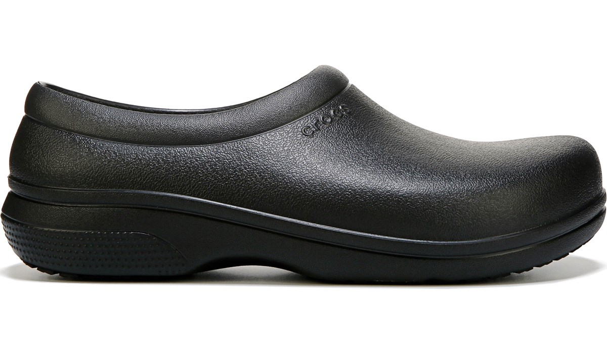 Crocs On The Clock Slip Resistant Slip On | Famous Footwear