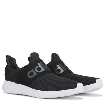 all black adidas slip ons