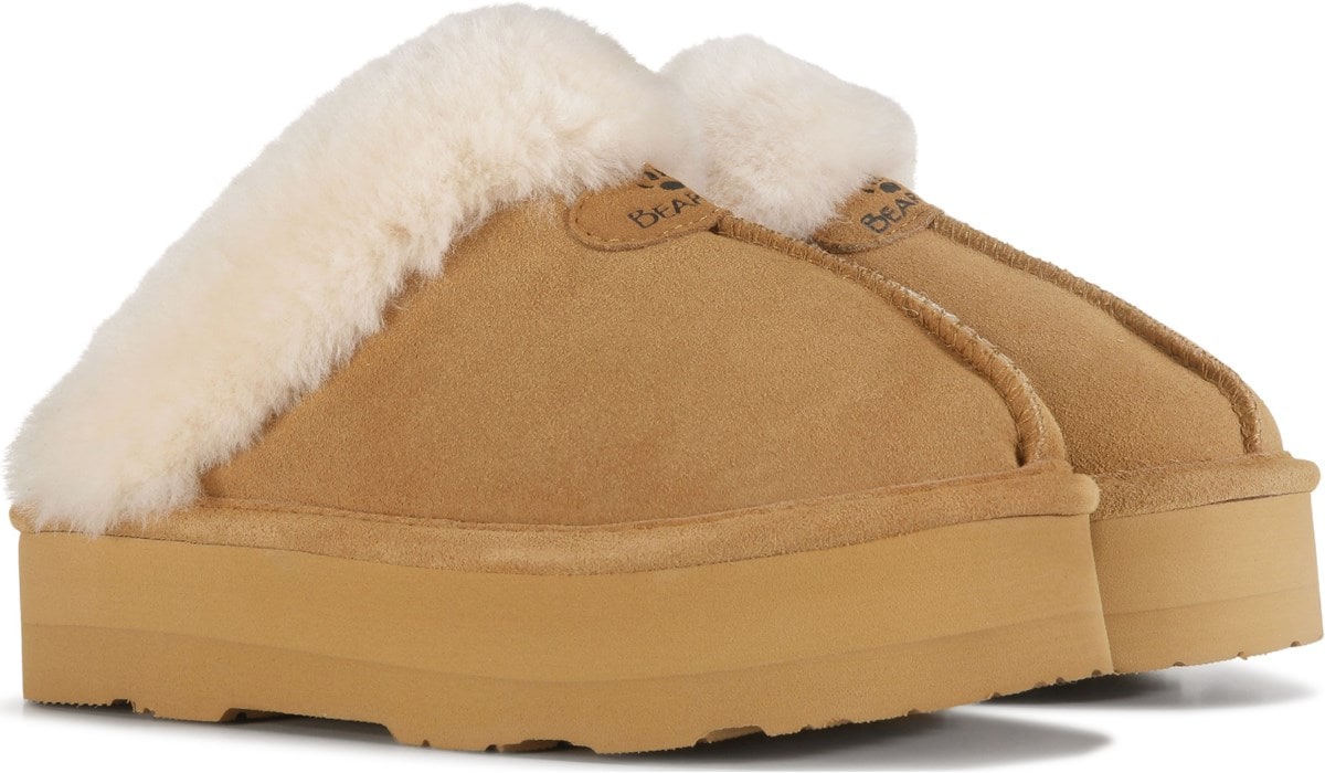 Bearpaw Women's Retro Loki Platform Slipper Famous Footwear