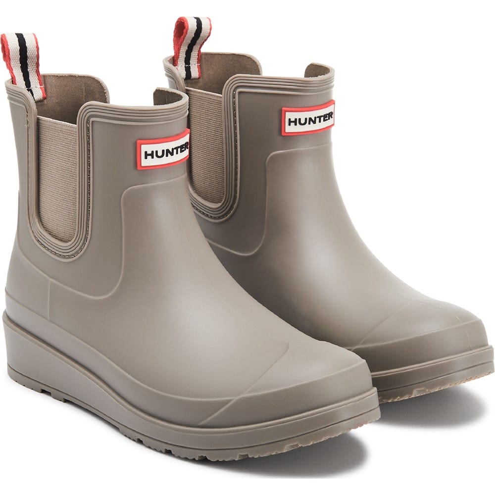 Hunter Women's Tabitha Waterproof Rain Boots (Taupe) - Size 6.0 M