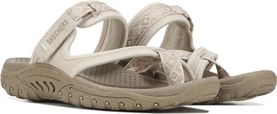 skechers women's reggae trailway flip flop