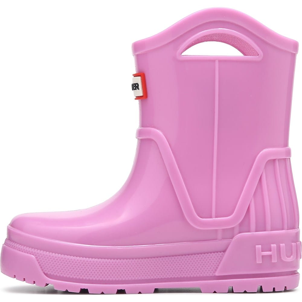 Hunter Little Kid's & Kid's Original Kids Nebula Rubber Rain Boots In Pale Gold