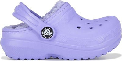 Fuzz Lined Crocs, Famous Footwear