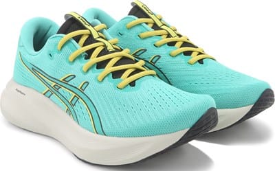 Men's GEL Excite 11 Running Shoe - Green/Black/Yellow