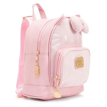 fila hello kitty backpack FAST FORWARD: AND FRIENDS Large main zippered compartment Loungefly Sanrio Hello Kitty Waffle