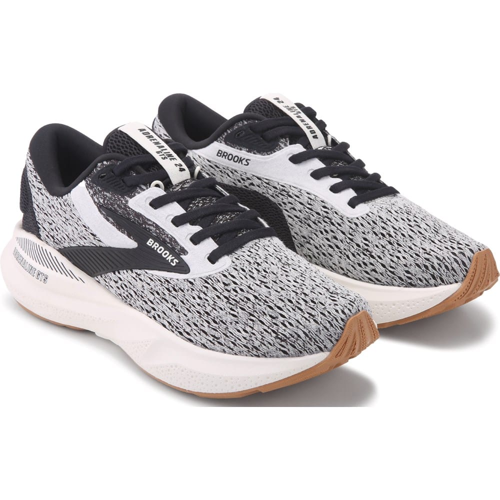 adidas gazelle silver green womens Brooks Adrenaline GTS 25 Women's Sand/Coconut/Skyway / 6.5 / B
