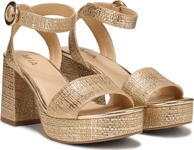 Women's Renee Platform Dress Sandal - Gold
