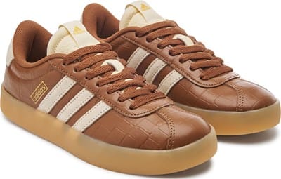 Women's VL Court 3.0 Sneaker - Brown/Croc/Gum