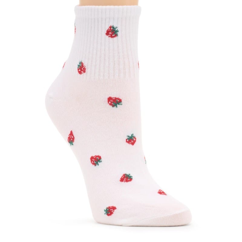 Steve Madden Women's 6 Pack Ankle Socks (White Assorted) - Size 0.0 OT