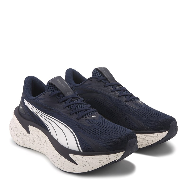 Puma Men's Maxima Pro Profoam Running Shoes (Navy/Off White) - Size 10.5 M