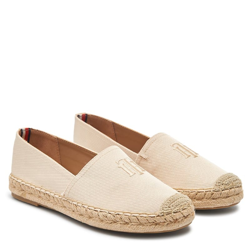 Tommy Hilfiger Women's Pazon Espadrille Sandals (Natural Beige) - Size 9.5 M