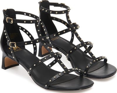 Women's Avani Studded Gladiator Sandal - Black