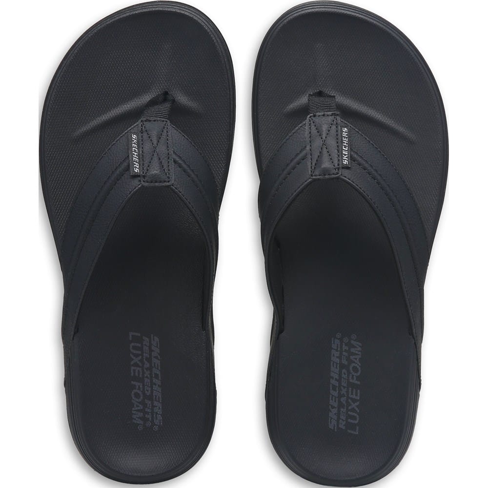 Mens Sandals Skechers Relaxed Fit Patino Marlee Flip Flop Luxe Comfort Sandal 8 Relaxed Fit: Patino - Marlee main image 3