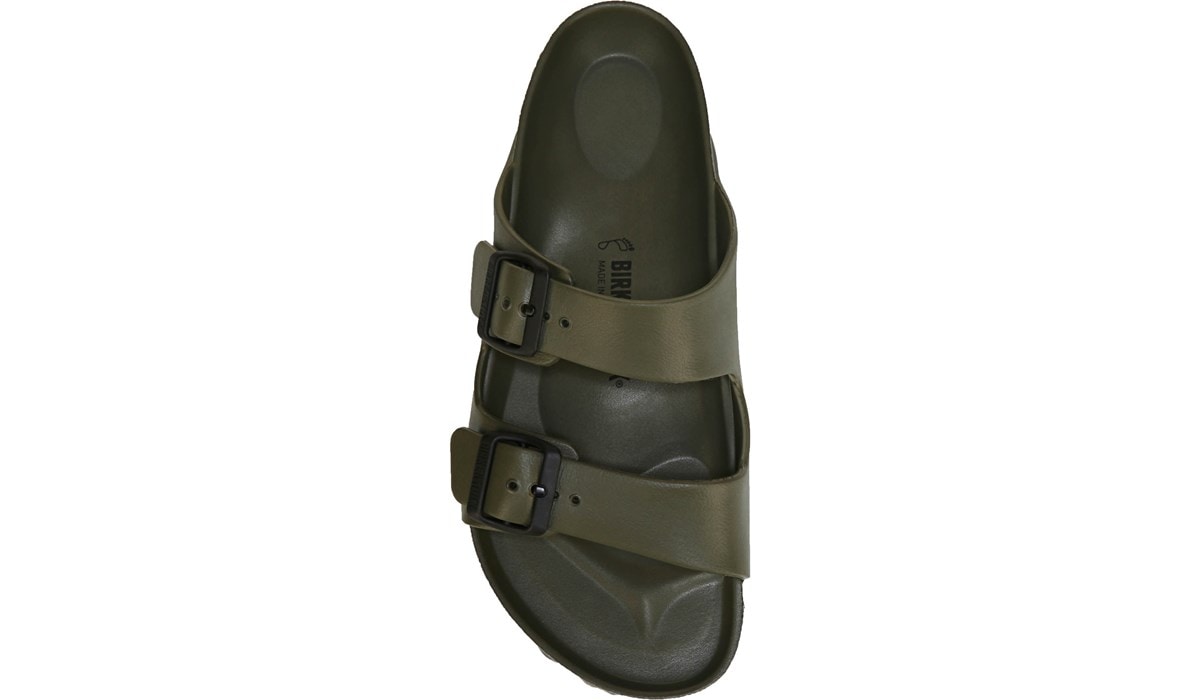 army green rubber birkenstocks