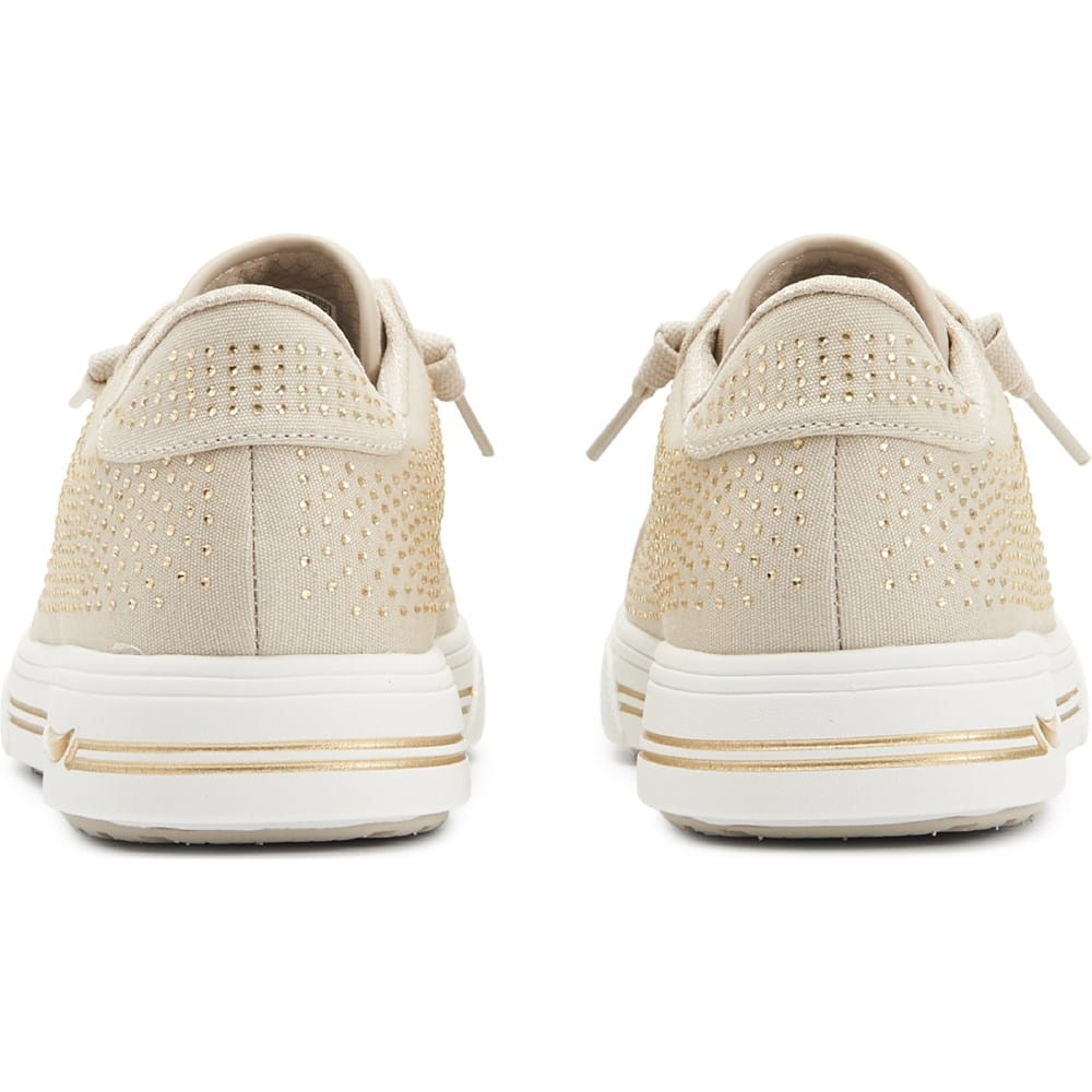 Skechers Women's Arch Fit Arcade Gem Steps Rhinestone Sneaker