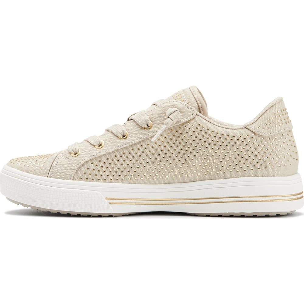 Skechers Women's Arch Fit Arcade Gem Steps Rhinestone Sneaker