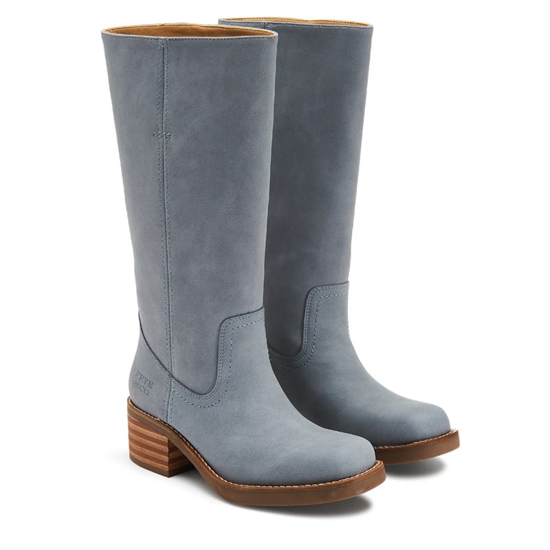 Frye And Co. Women's Miranda 14 Tall Boots (Dusty Blue) - Size 9.5 M
