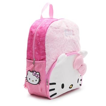 hello kitty one strap backpack Sanrio Kids with Plush (Hello 277631) quality vegan leather Features a whimsical design of Hello Kitty and her bear friend Main compartment with ample storage for everyday essentials Front zippered pocket for quick access to smaller items Adjustable padded shoulder straps for comfortable wear Dimensions Hello Kitty backpack 27cm