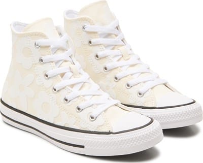 Kid's Chuck Taylor All Star High Top Sneaker Big Kid - Off White Floral