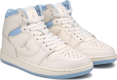 Women's Court Connect Mid Sneaker - Off White/Pink/Blue
