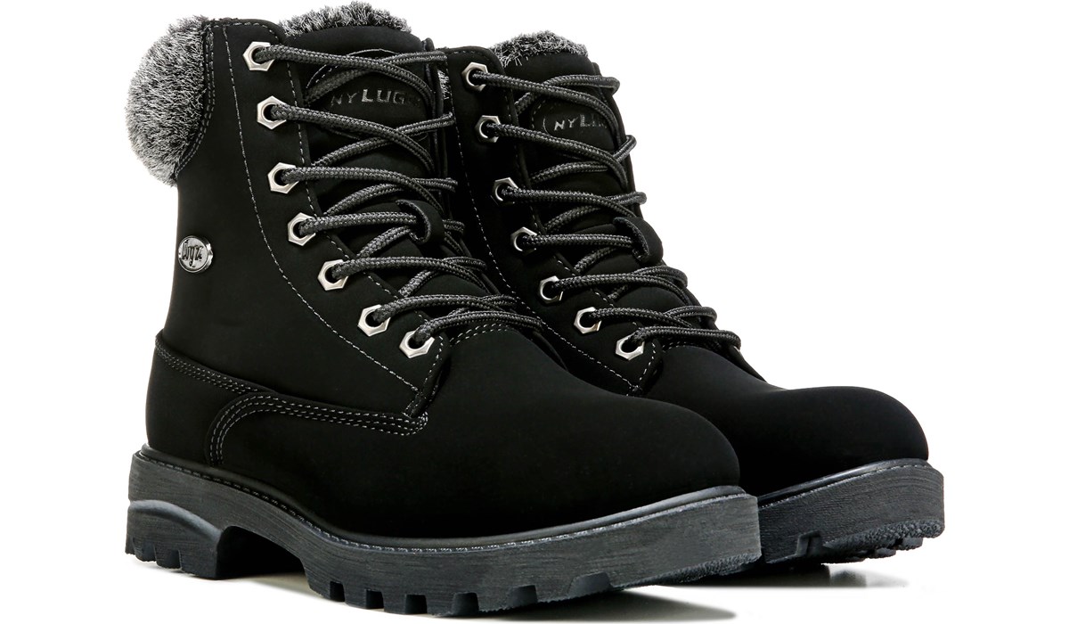 lugz women's empire hi fur lace up winter boot
