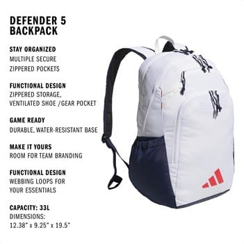 adidas 3-stripes medium backpack 3-Stripe Classic for men and women, bag with laptop sleeve : Electronics notebooks and daily essentials Size:7'6