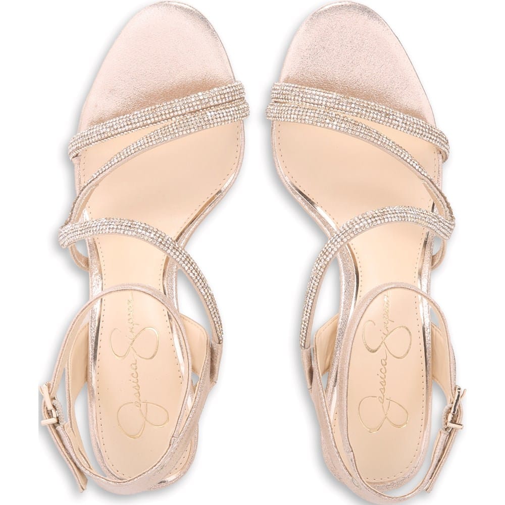 slim fit dress slacks Immie Platform Sandal in Gold Snake – Jessica Simpson main image 1