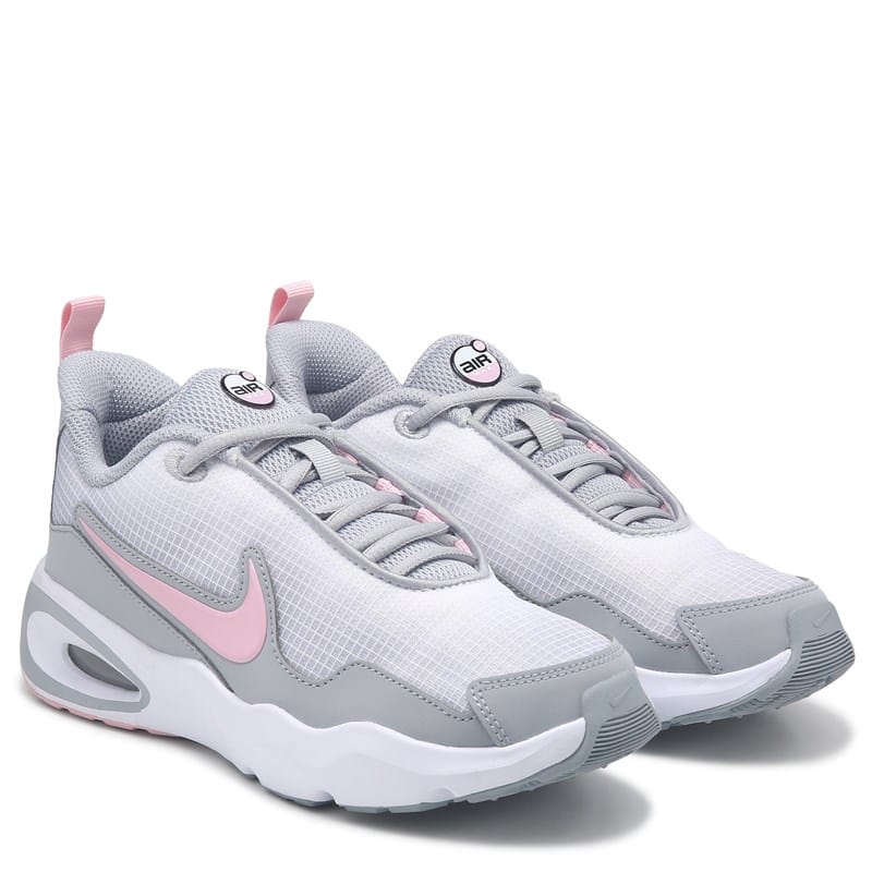 Nike Kids' Air Max Nova Sneaker Big Kid Shoes (Grey/Pink) - Size 5.5 M