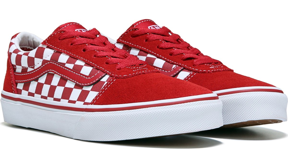 vans ward low red