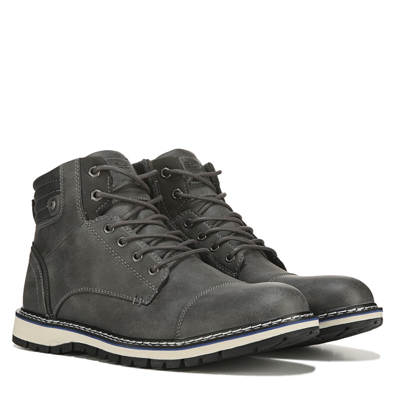 B52 by Bullboxer Men's Alton Lace Up Boots (Grey) - Size 13.0 M