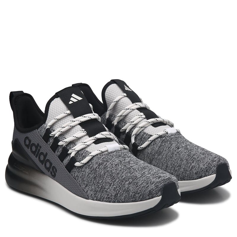 Adidas Men's Lite Racer Adapt 8.0 Wide Slip On Sneakers (Grey) - Size 14.0 W