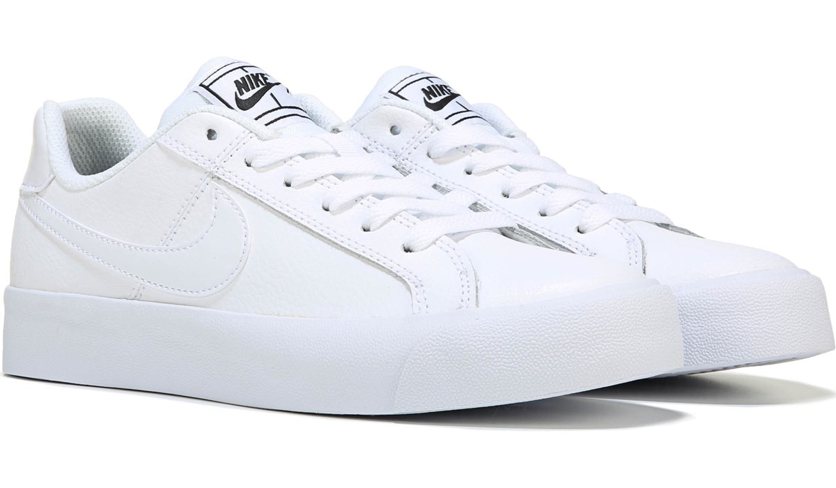 nike court royale all white